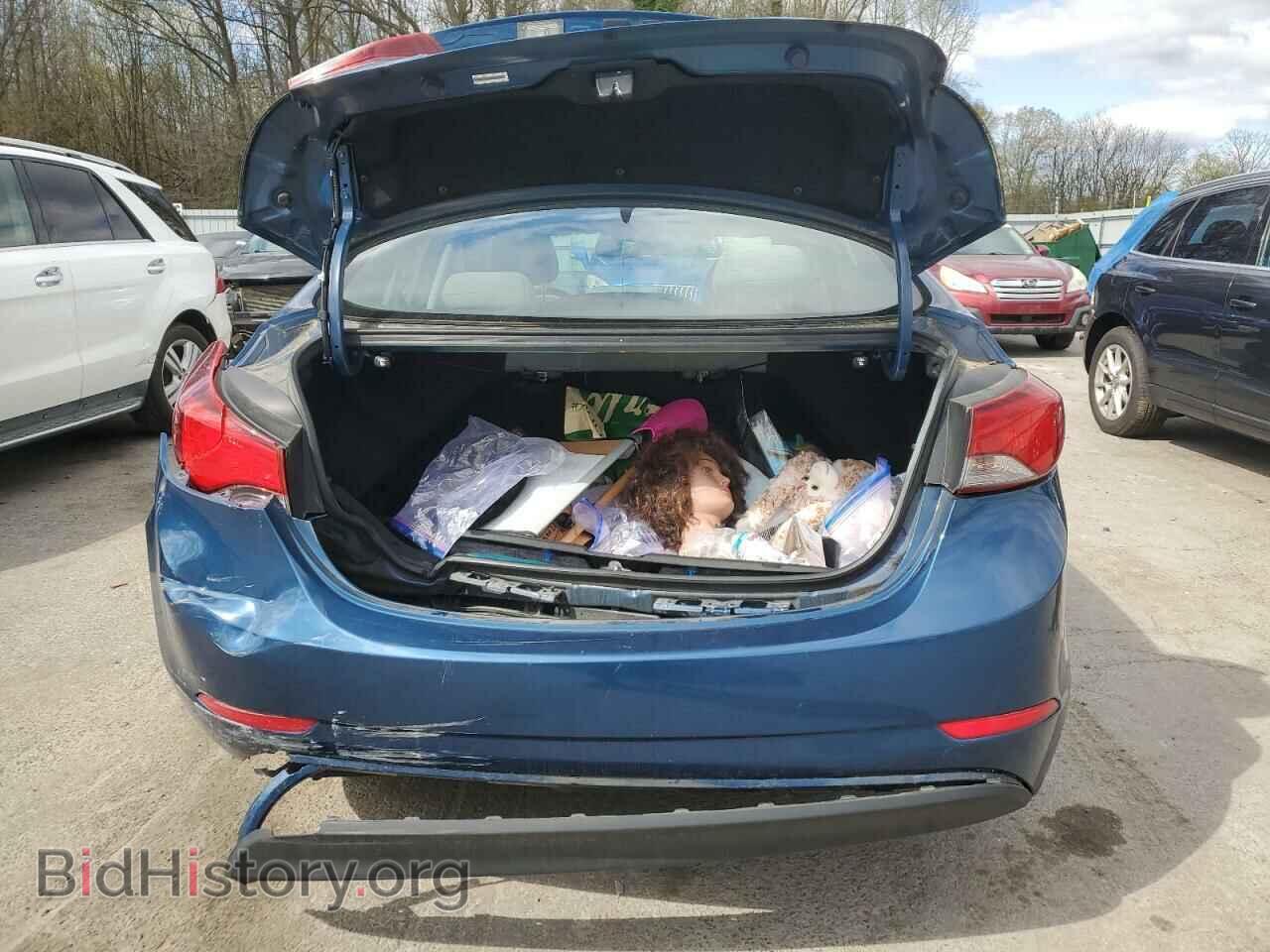 2014 HYUNDAI ELANTRA - VIN: KMHDH4AE0EU091620 - Фото 6