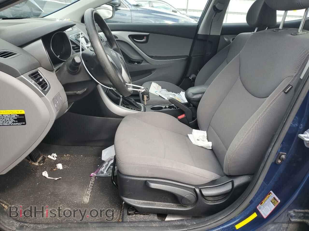 2014 HYUNDAI ELANTRA - VIN: KMHDH4AE0EU091620 - Фото 7