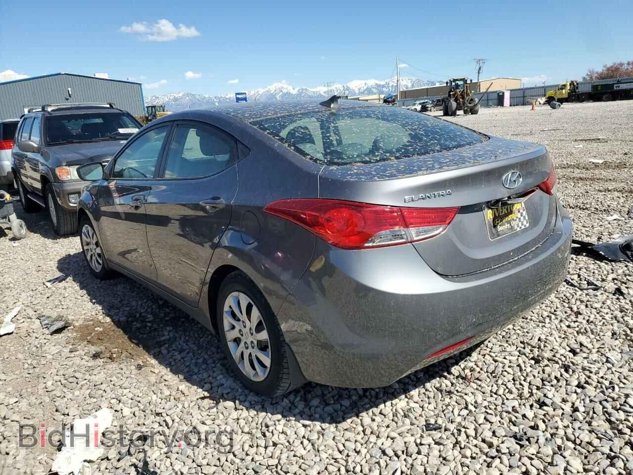 2012 HYUNDAI ELANTRA - VIN: 5NPDH4AE4CH106244 - Фото 2