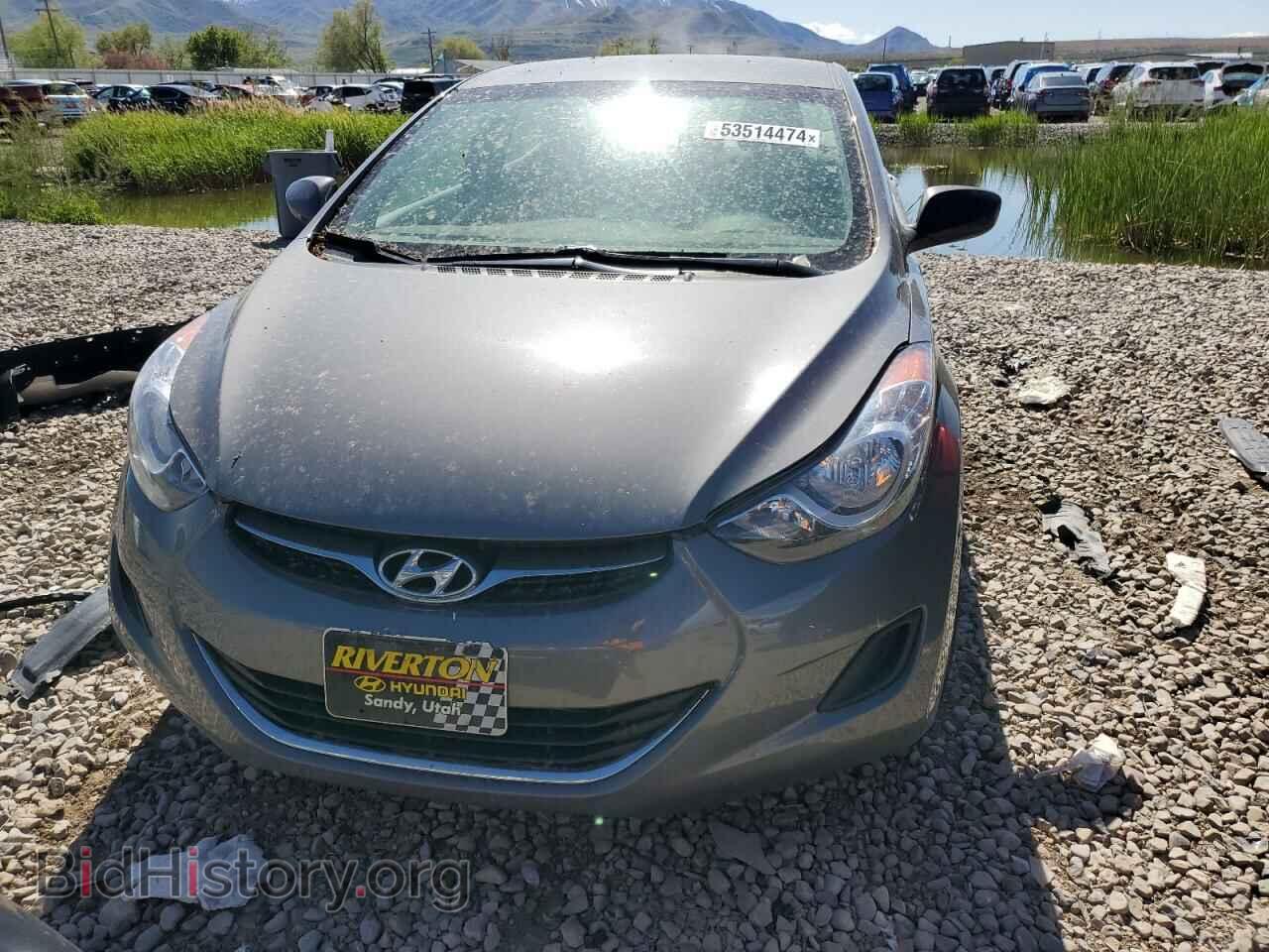 2012 HYUNDAI ELANTRA - VIN: 5NPDH4AE4CH106244 - Фото 5