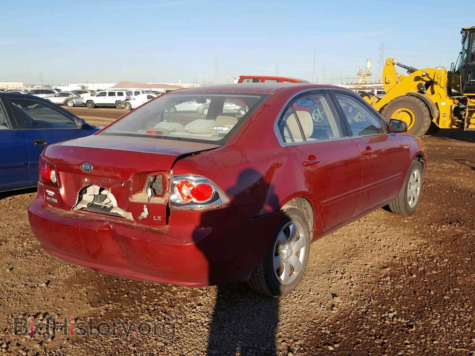 2007 KIA OPTIMA - VIN: KNAGE123175083476 - Фото 4