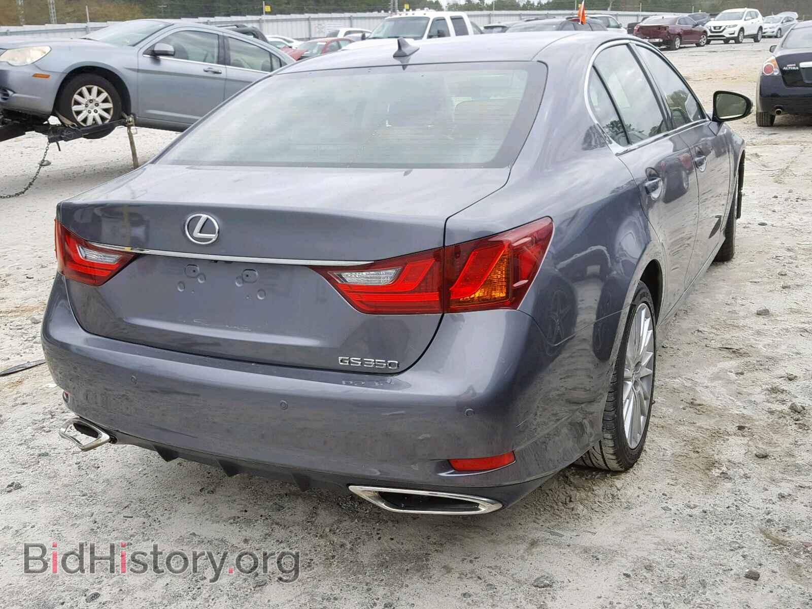 2013 LEXUS GS350 - VIN: JTHBE1BL8D5007616 - Фото 4