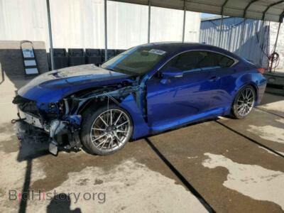 2015 Lexus RC, синий — VIN JTHHP5BC5F5000251, Copart
