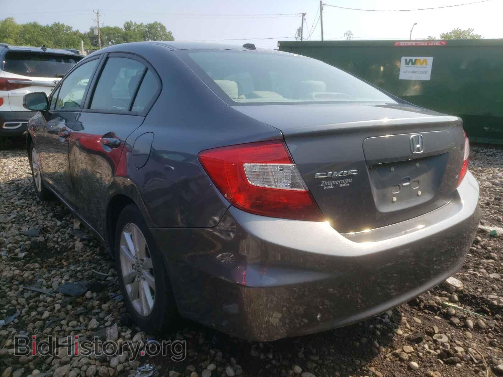 2012 HONDA CIVIC - VIN: 19XFB2F8XCE038280 - Фото 3
