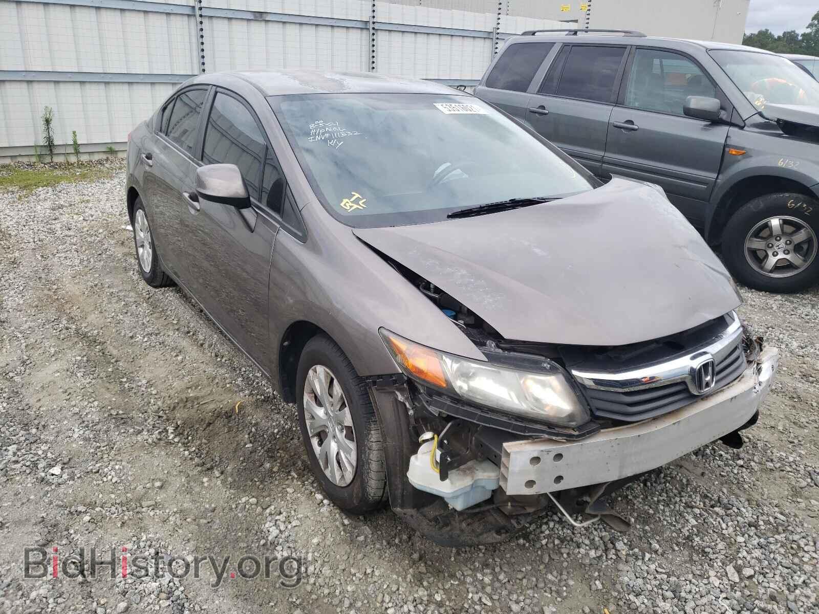 Фотография 2HGFB2F55CH591950 - HONDA CIVIC 2012