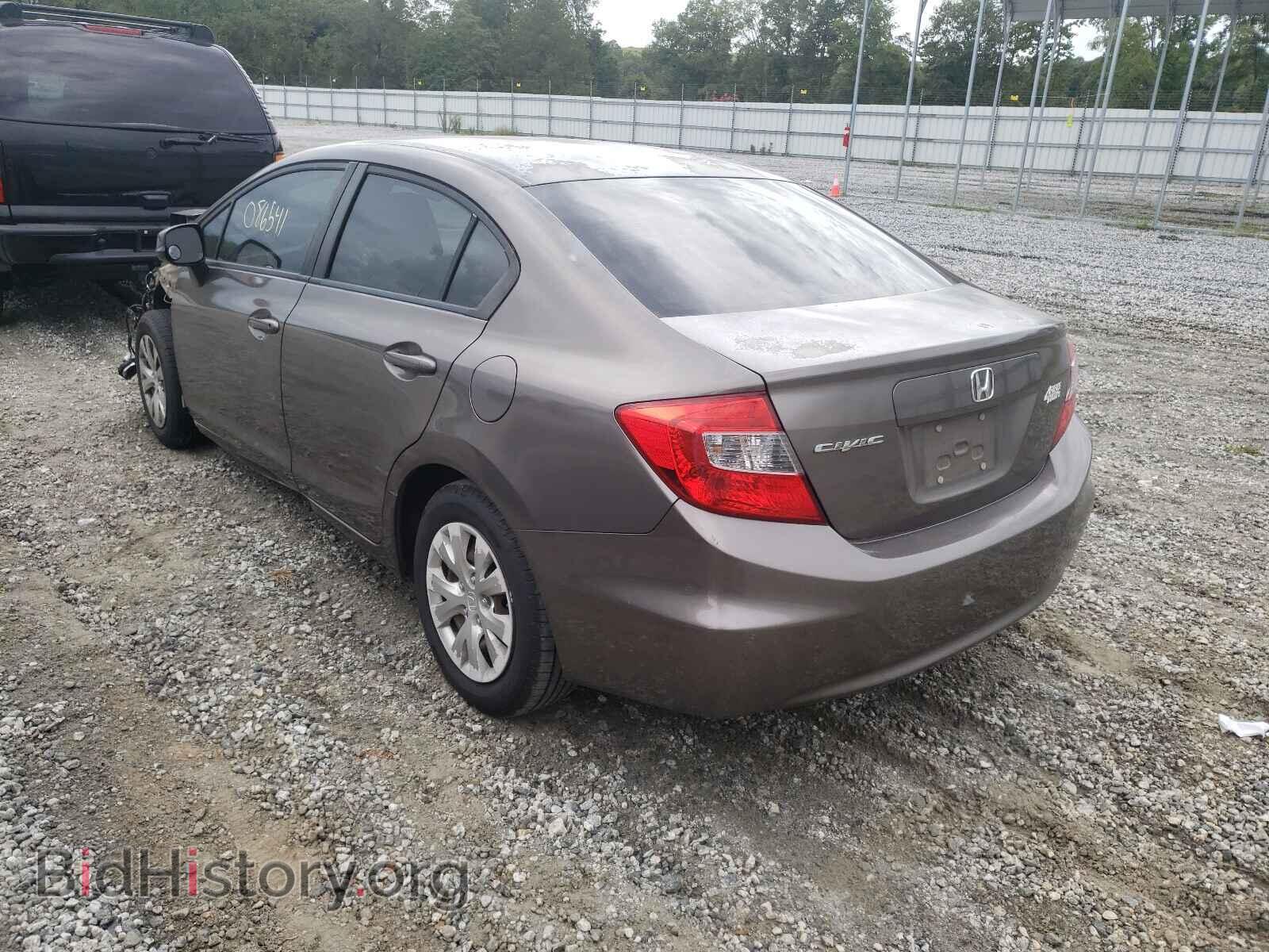 2012 HONDA CIVIC - VIN: 2HGFB2F55CH591950 - Фото 3