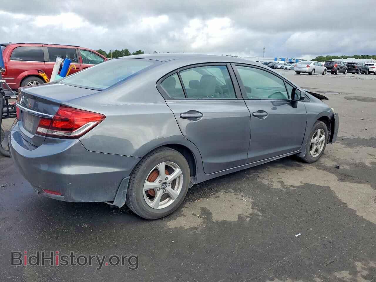 2013 HONDA CIVIC - VIN: 19XFB2F52DE001344 - Фото 3