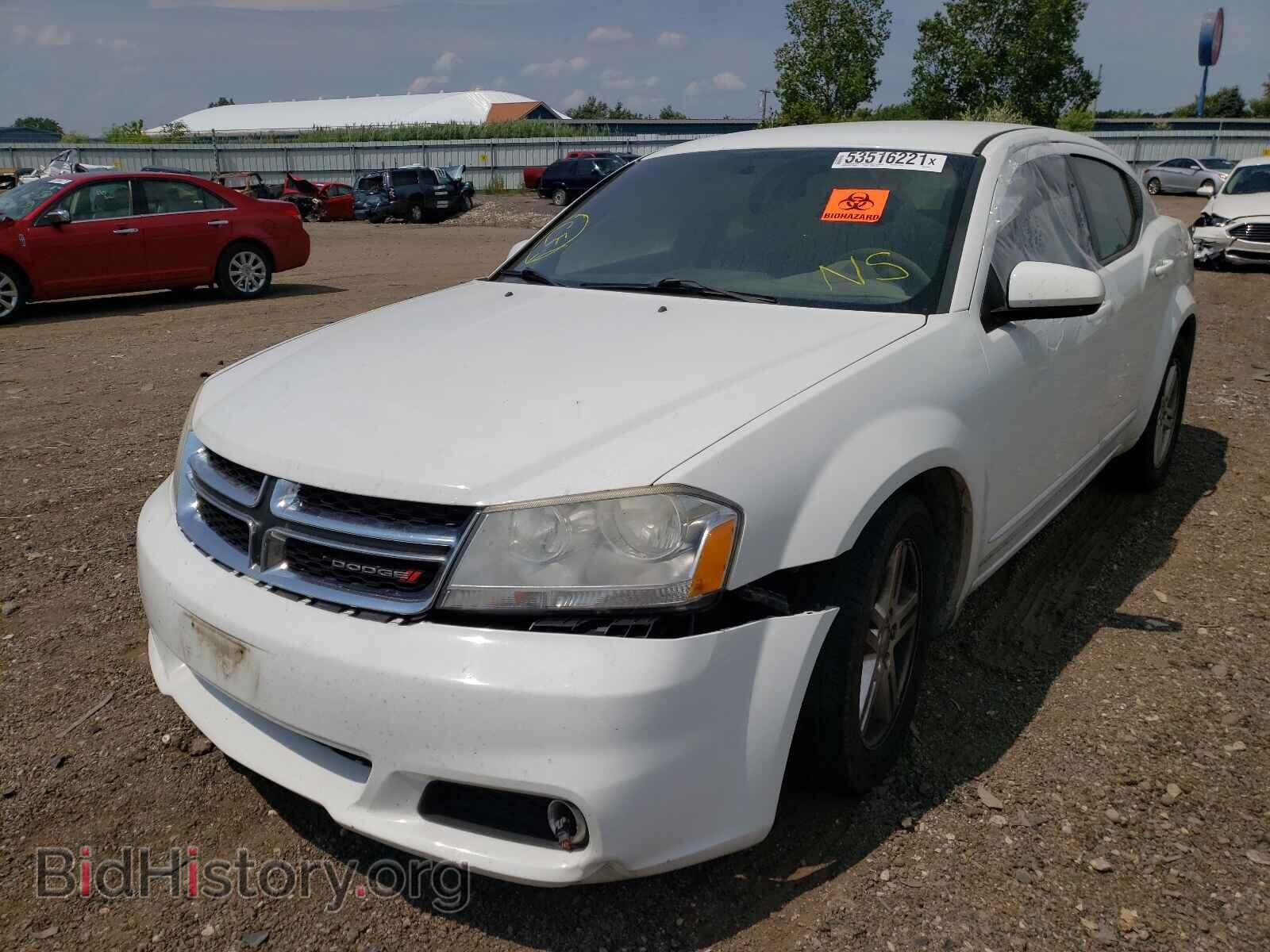 2013 DODGE AVENGER - VIN: 1C3CDZCB7DN637127 - Фото 2