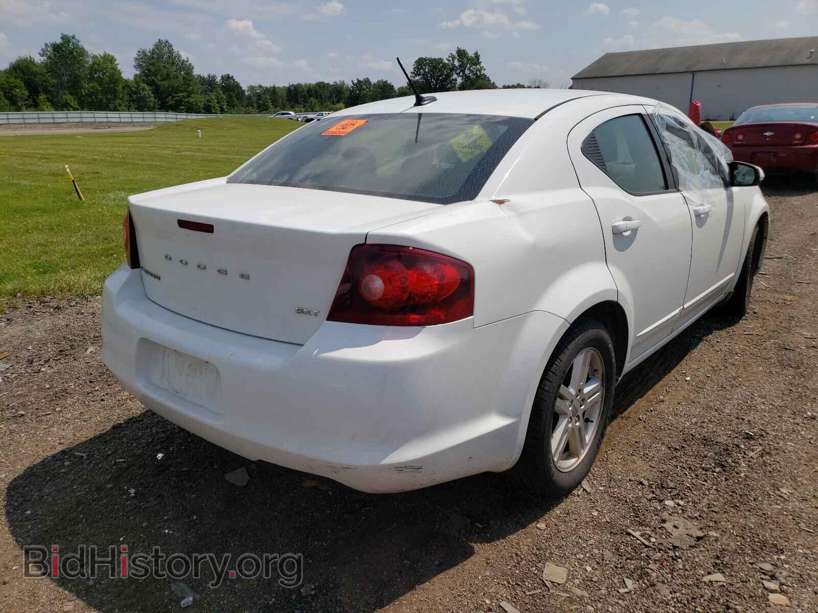 2013 DODGE AVENGER - VIN: 1C3CDZCB7DN637127 - Фото 4