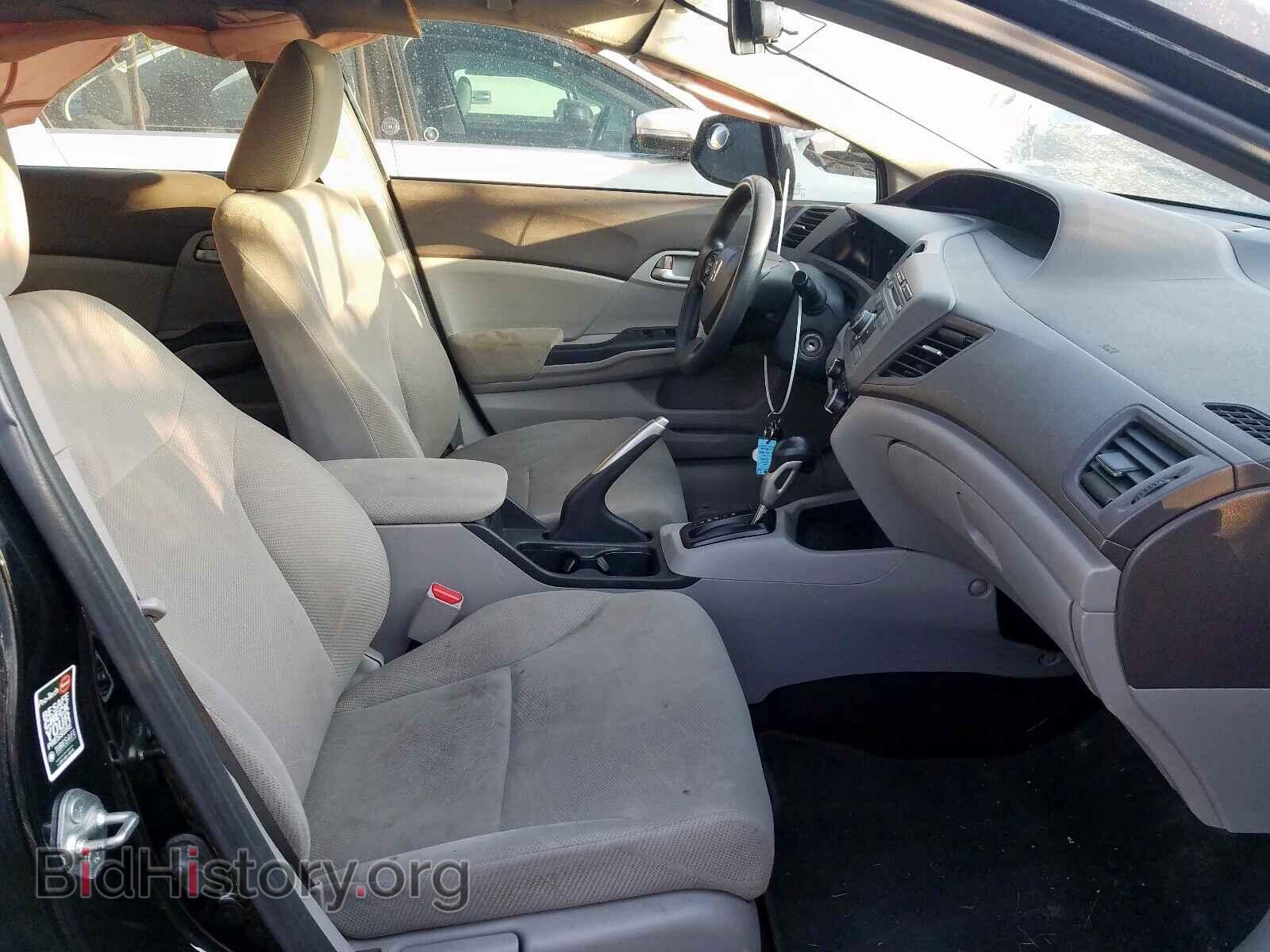 2012 HONDA CIVIC - VIN: 2HGFB2F47CH112466 - Фото 5