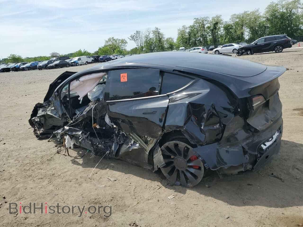 2023 TESLA MODEL Y - VIN: 7SAYGDEF1PF660601 - Фото 2