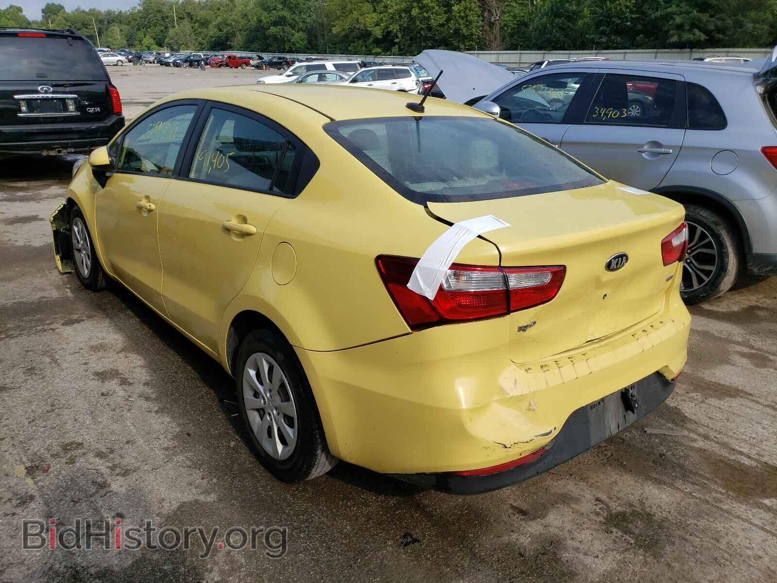 2016 KIA RIO - VIN: KNADM4A32G6574898 - Фото 3