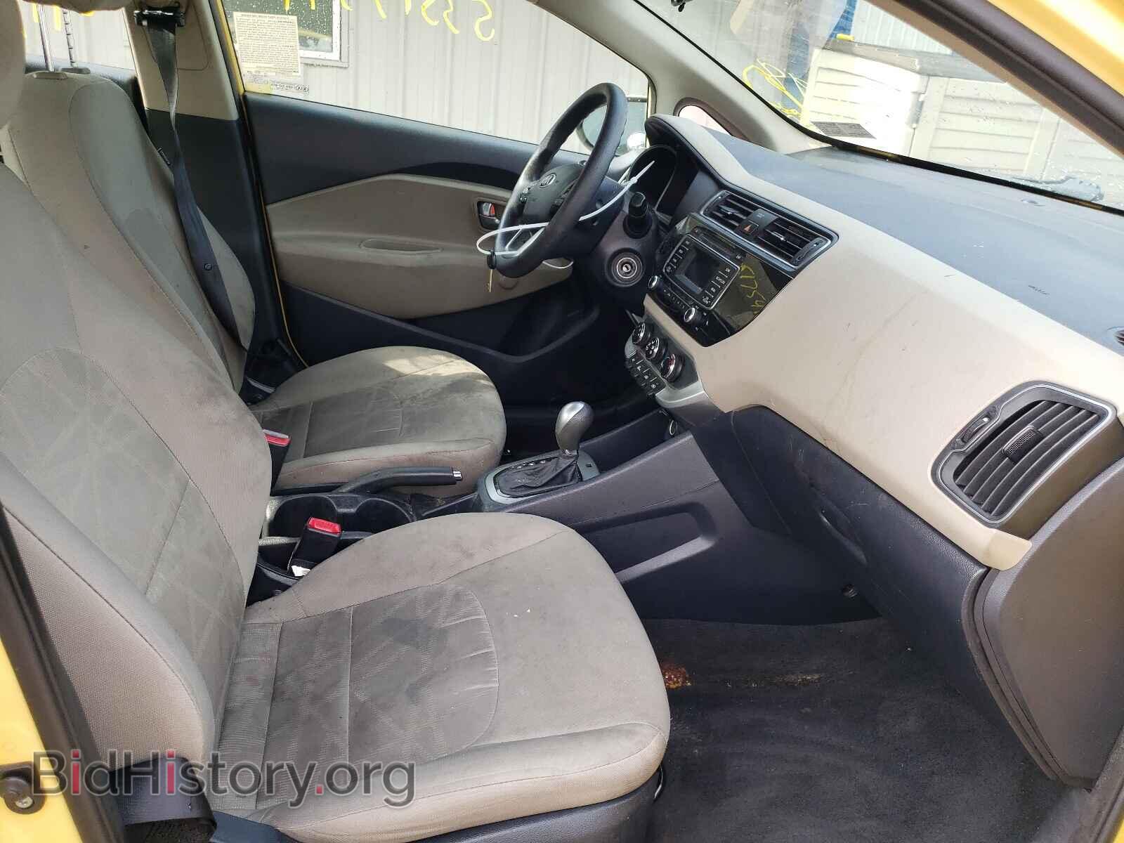 2016 KIA RIO - VIN: KNADM4A32G6574898 - Фото 5