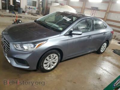 2020 Hyundai ACCENT SE, серый — VIN 3KPC24A62LE100842, Copart