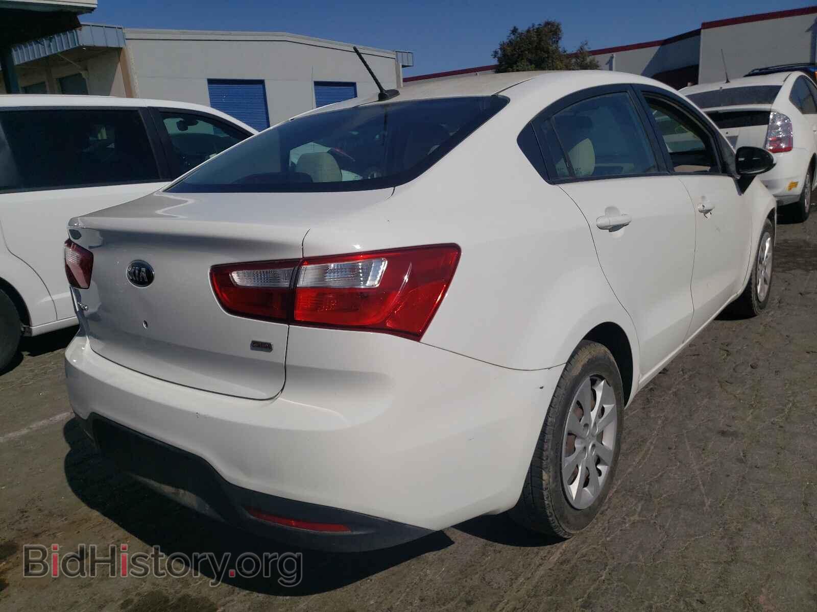 2013 KIA RIO - VIN: KNADM4A33D6141117 - Фото 4