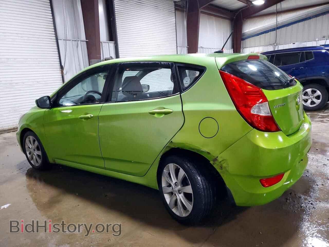 2012 HYUNDAI ACCENT - VIN: KMHCU5AE9CU055466 - Фото 2