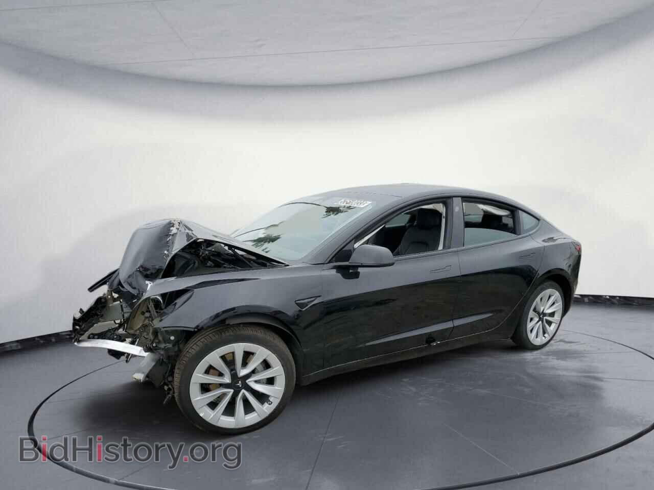 Photo 5YJ3E1EB4NF187931 - TESLA MODEL 3 2022