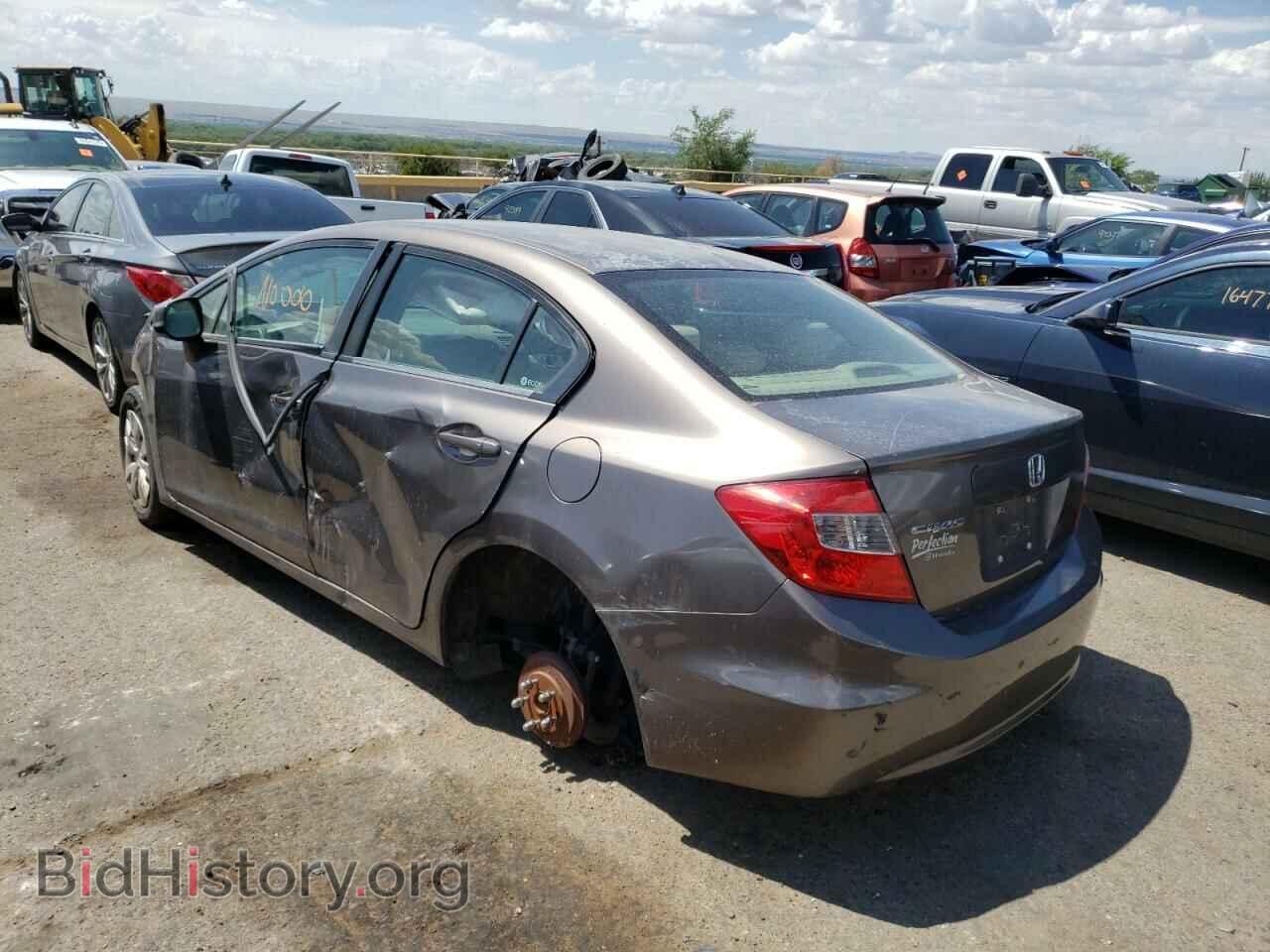 2012 HONDA CIVIC - VIN: 2HGFB2F55CH612540 - Фото 3