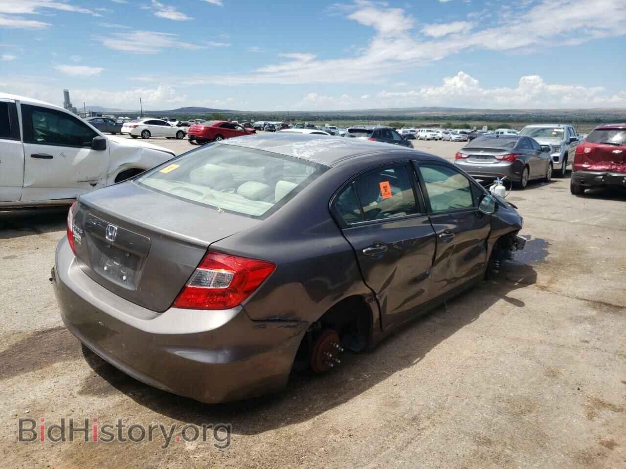 2012 HONDA CIVIC - VIN: 2HGFB2F55CH612540 - Фото 4