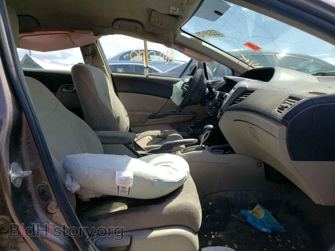 2012 HONDA CIVIC - VIN: 2HGFB2F55CH612540 - Фото 5