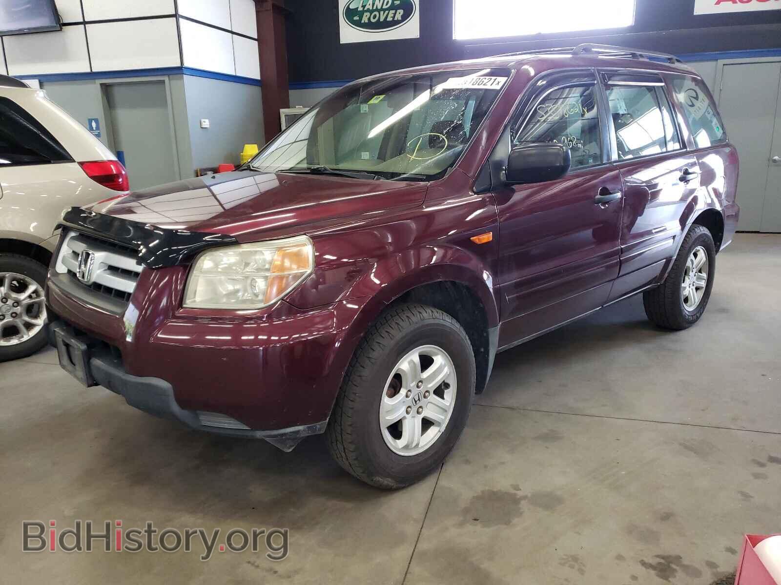 2007 HONDA PILOT - VIN: 2HKYF18147H518372 - Фото 2