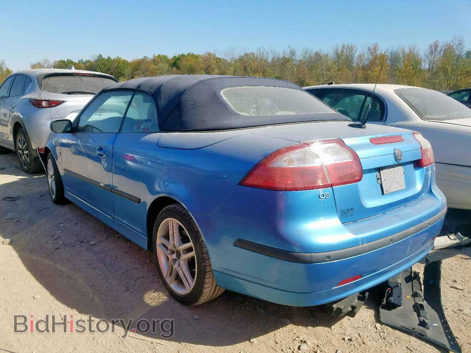 2007 SAAB 9 3 - VIN: YS3FD76Y176100936 - Фото 3