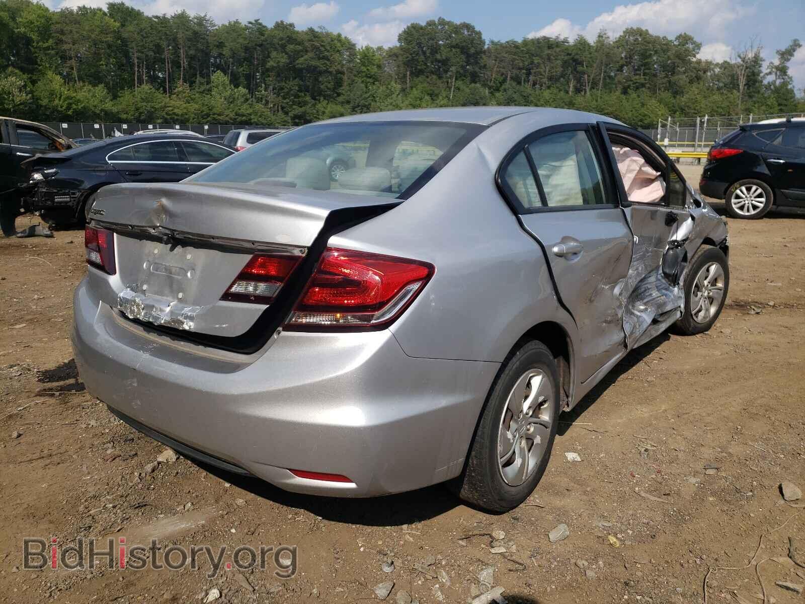 2015 HONDA CIVIC - VIN: 19XFB2F56FE019560 - Фото 4