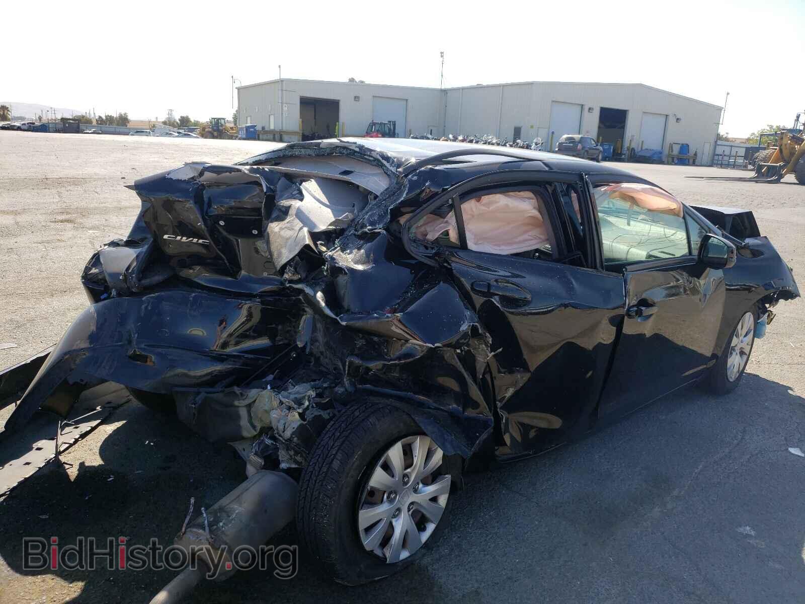 2012 HONDA CIVIC - VIN: 19XFB2F51CE059394 - Фото 4