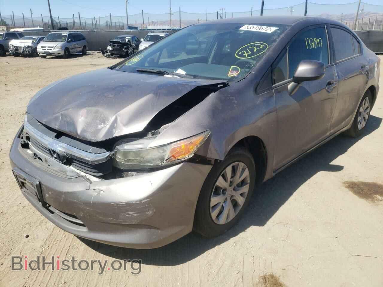 2012 HONDA CIVIC - VIN: 19XFB2F56CE355480 - Photo 2