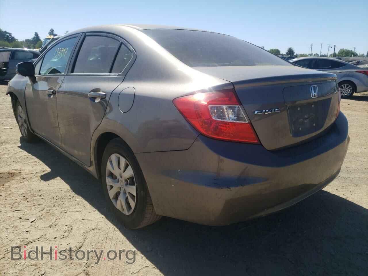 2012 HONDA CIVIC - VIN: 19XFB2F56CE355480 - Photo 3