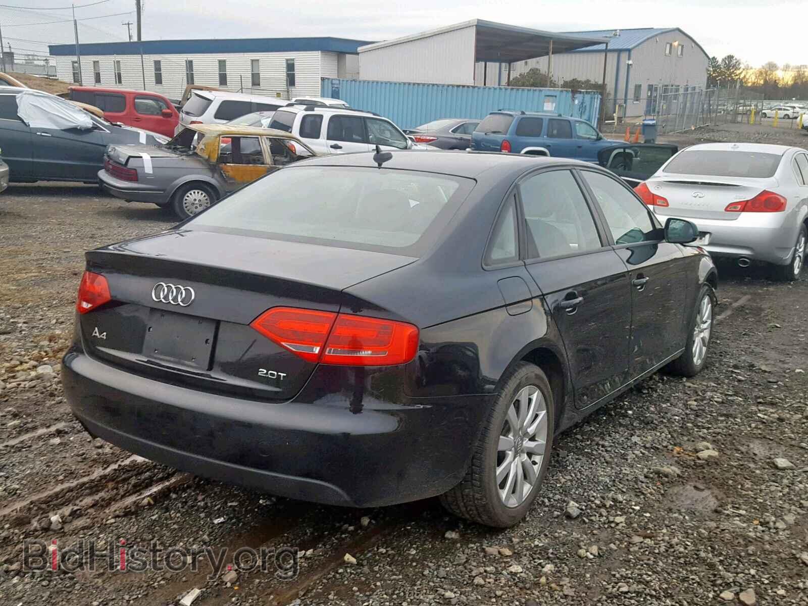 2012 AUDI A4 - VIN: WAUAFAFL3CN012710 - Фото 4