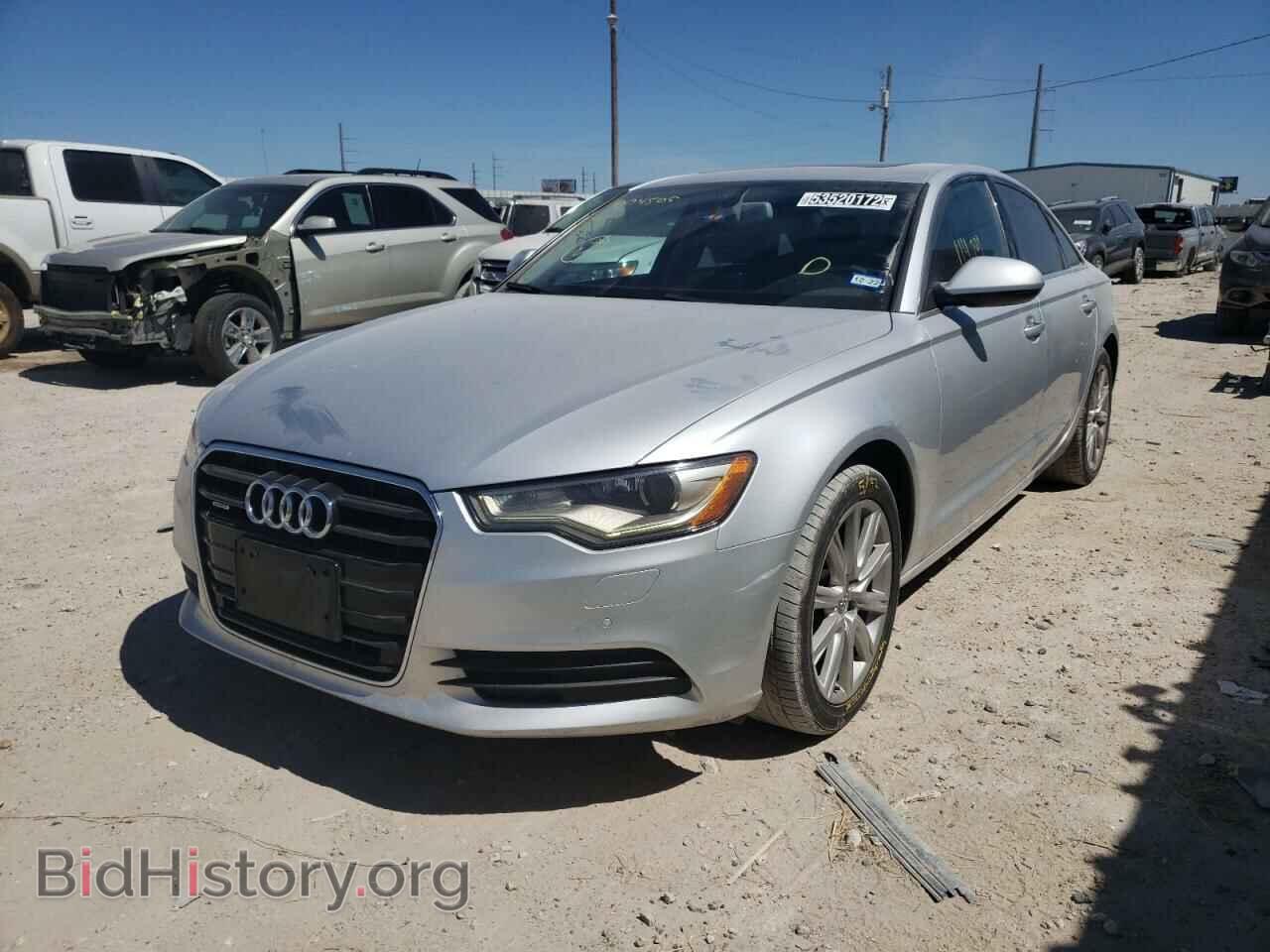 2013 AUDI A6 - VIN: WAUGFAFC1DN004505 - Фото 2