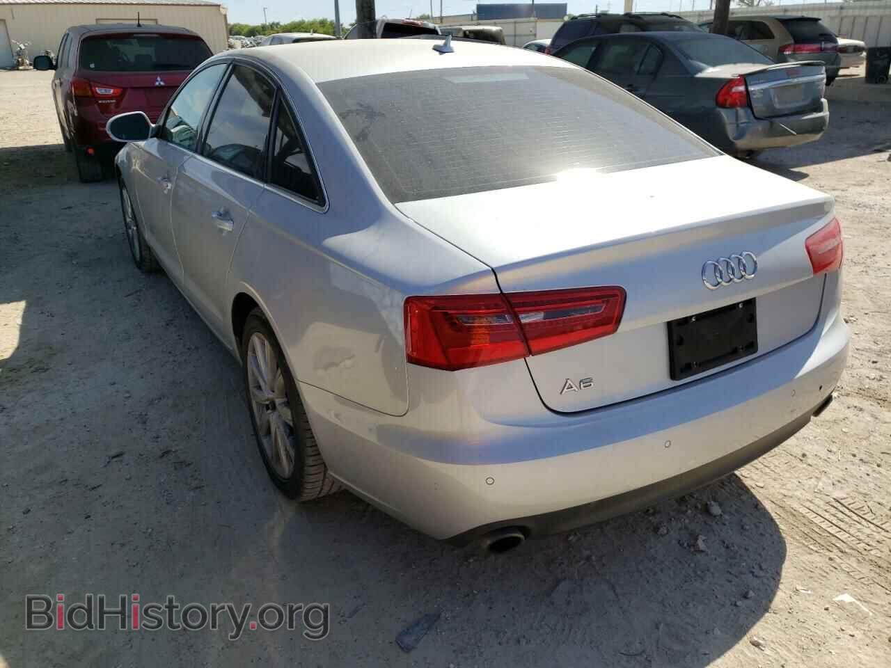 2013 AUDI A6 - VIN: WAUGFAFC1DN004505 - Фото 3