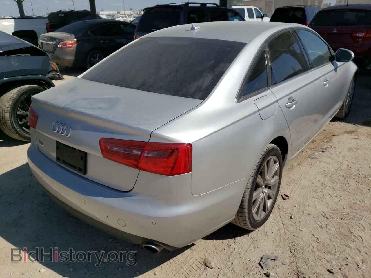 2013 AUDI A6 - VIN: WAUGFAFC1DN004505 - Фото 4