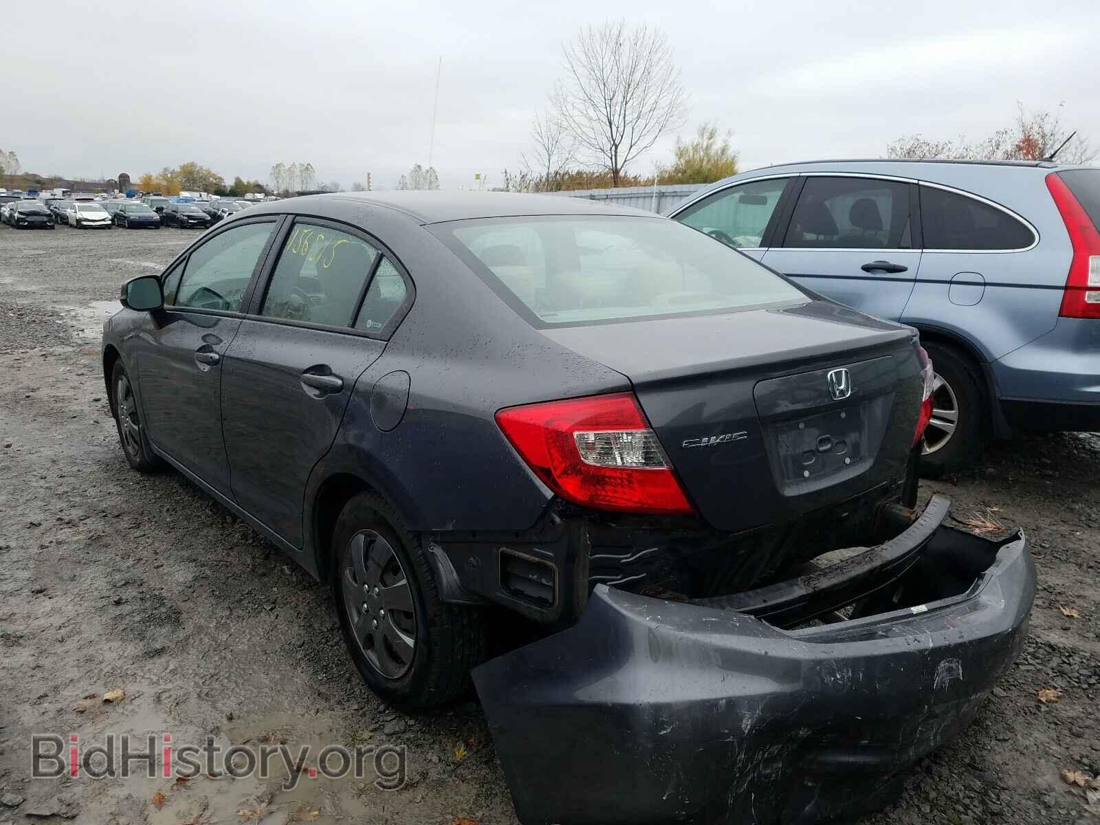 2012 HONDA CIVIC - VIN: 2HGFB2F48CH039222 - Фото 3