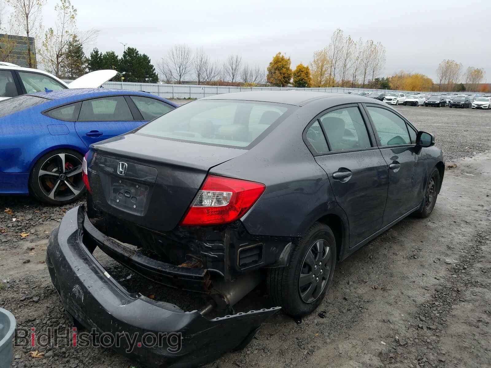 2012 HONDA CIVIC - VIN: 2HGFB2F48CH039222 - Фото 4