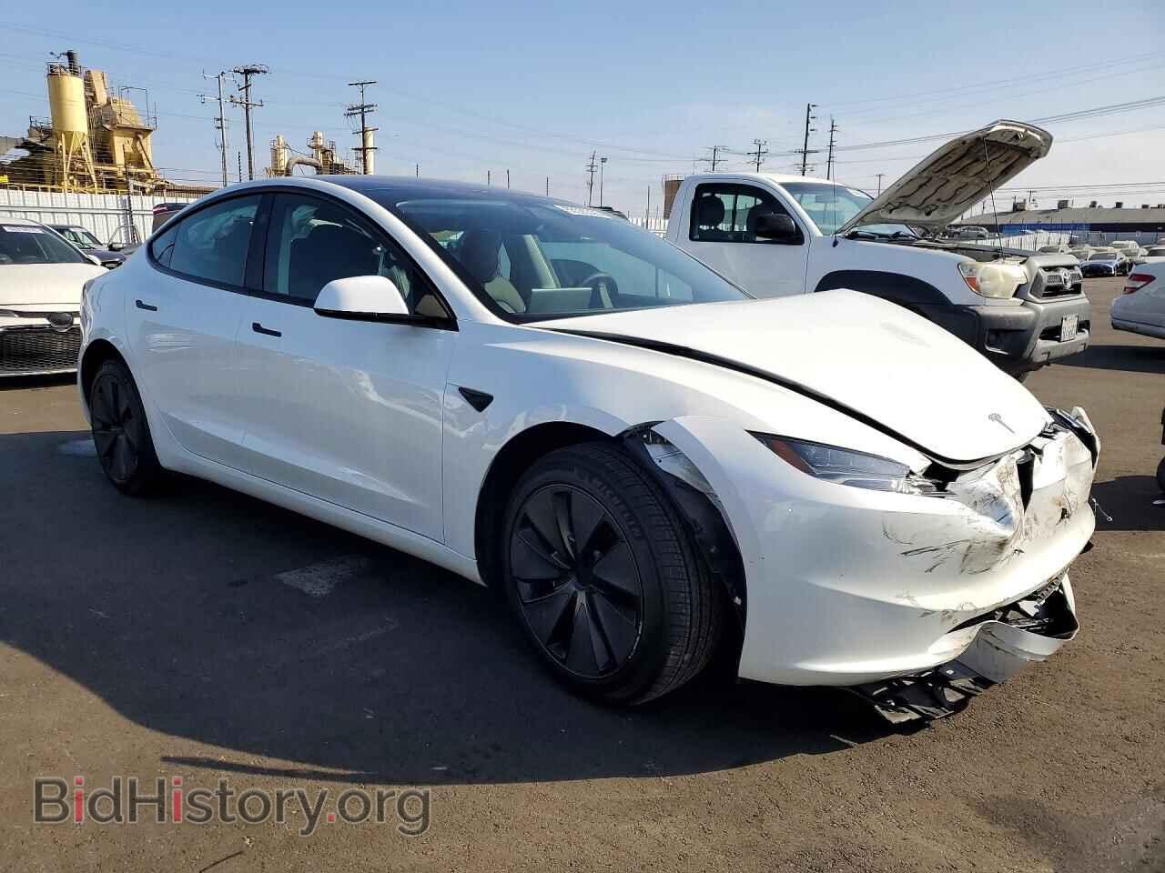 2025 TESLA MODEL 3 - VIN: 5YJ3E1EA1SF019344 - Photo 4