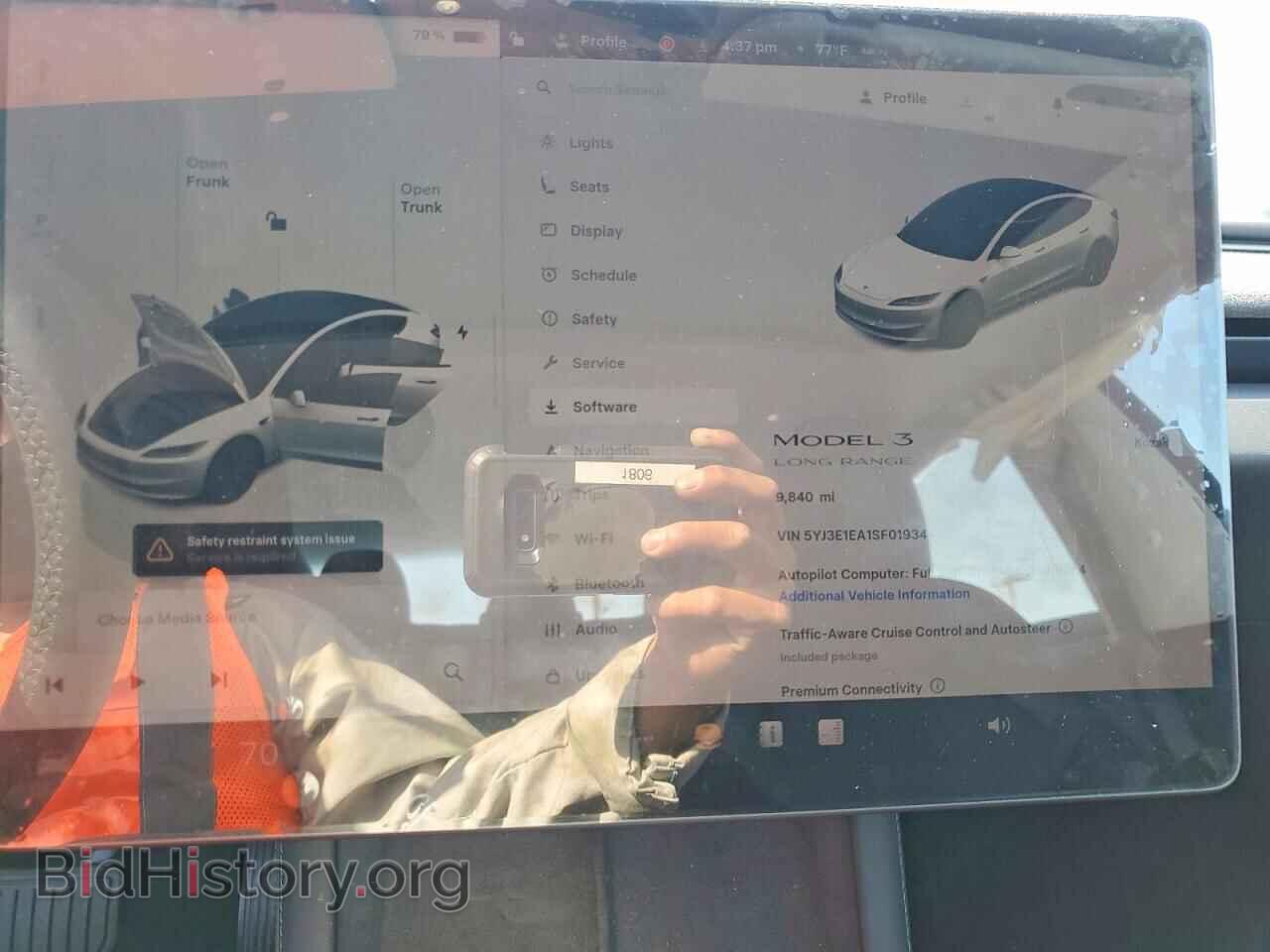 2025 TESLA MODEL 3 - VIN: 5YJ3E1EA1SF019344 - Photo 9