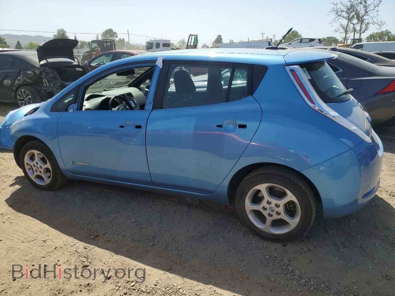 2013 NISSAN LEAF - VIN: 1N4AZ0CP0DC424632 - Фото 2