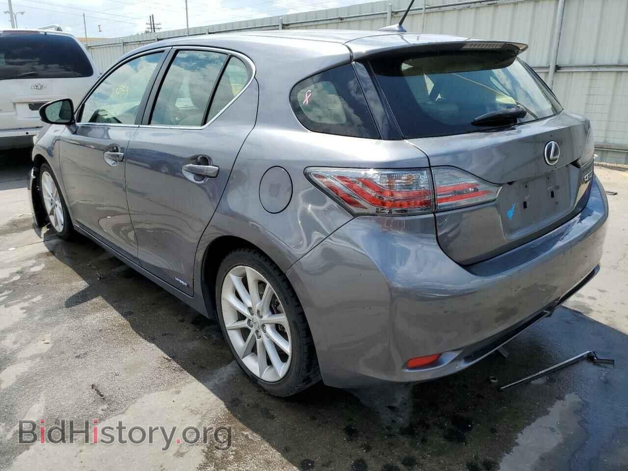 2012 LEXUS CT 200 - VIN: JTHKD5BH0C2097611 - Фото 3