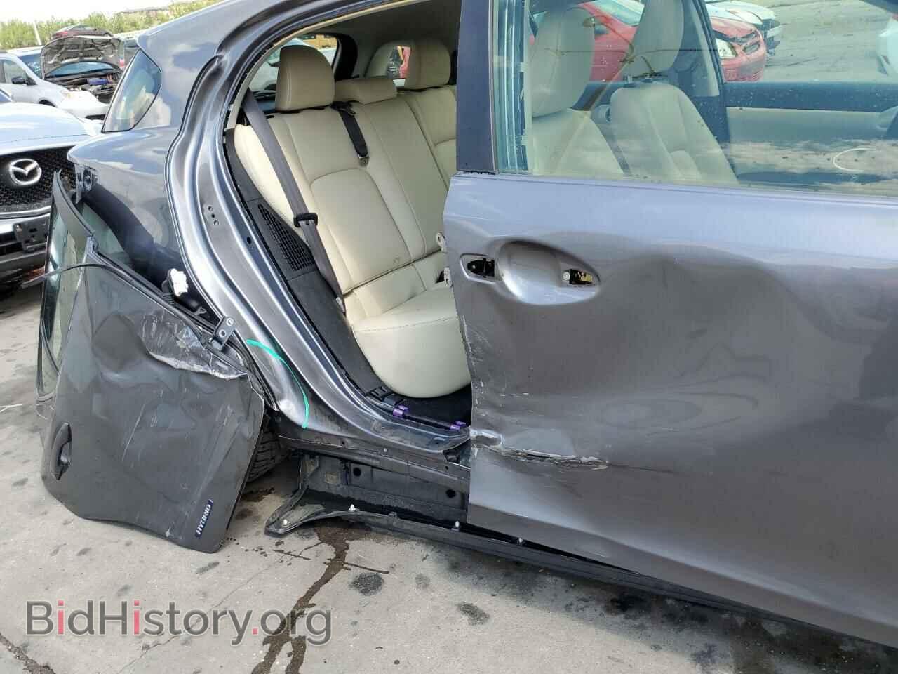 2012 LEXUS CT 200 - VIN: JTHKD5BH0C2097611 - Фото 9
