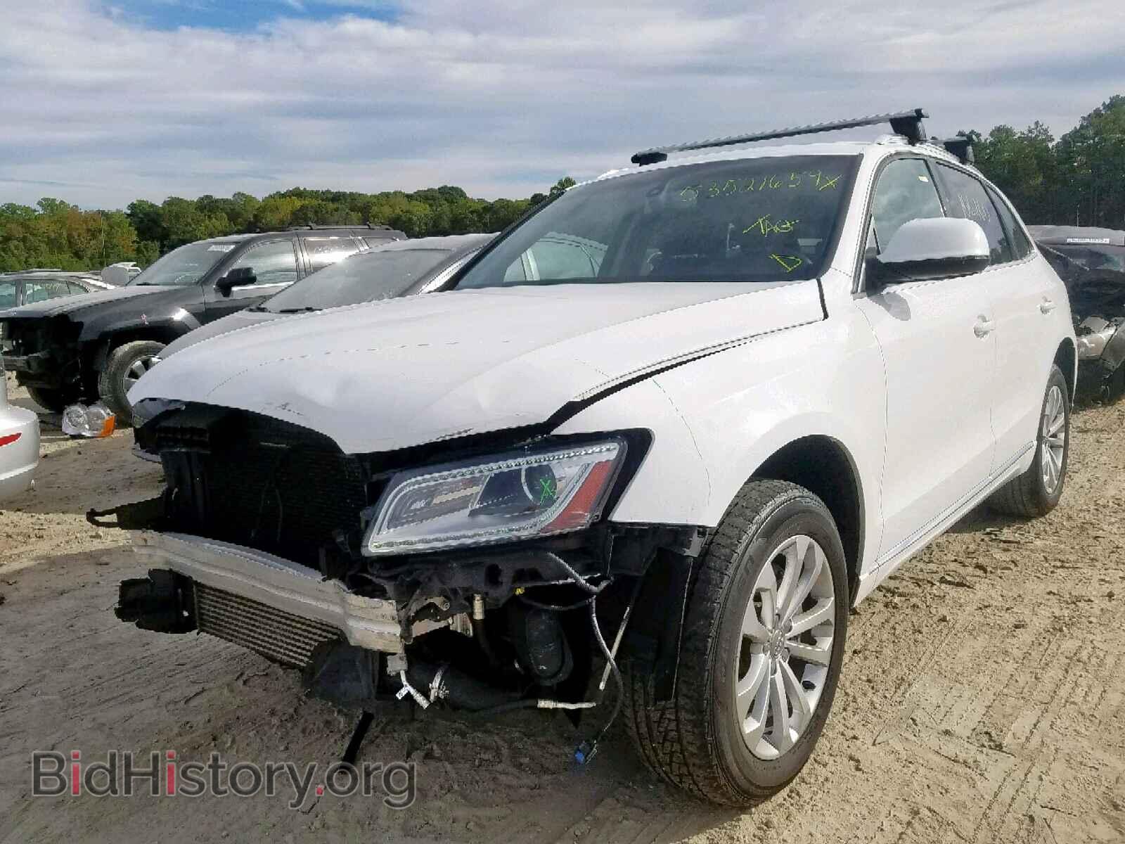 2014 AUDI Q5 - VIN: WA1LFAFP2EA040677 - Фото 2