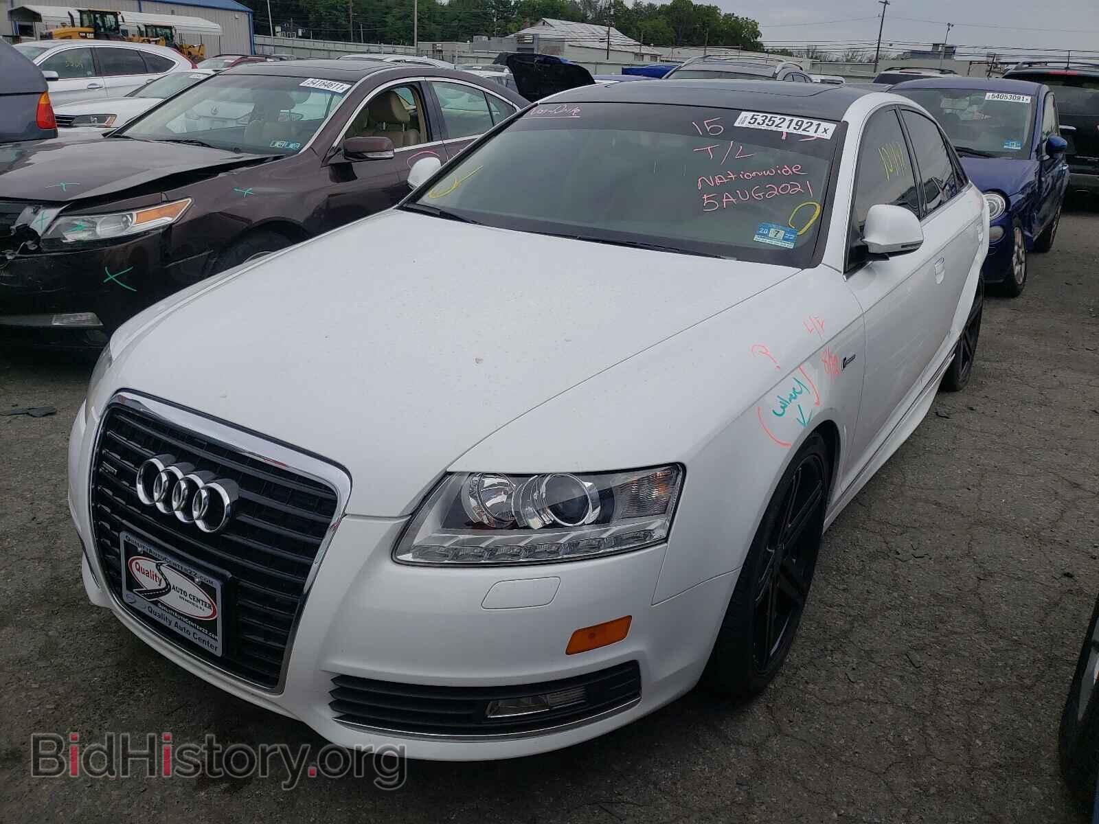 2010 AUDI A6 - VIN: WAUFGAFB2AN074560 - Фото 2