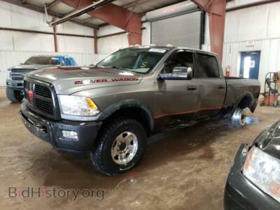 2012 Dodge RAM 2500 RAM 2500 P, серый — VIN 3C6TD5ETXCG137780, Copart