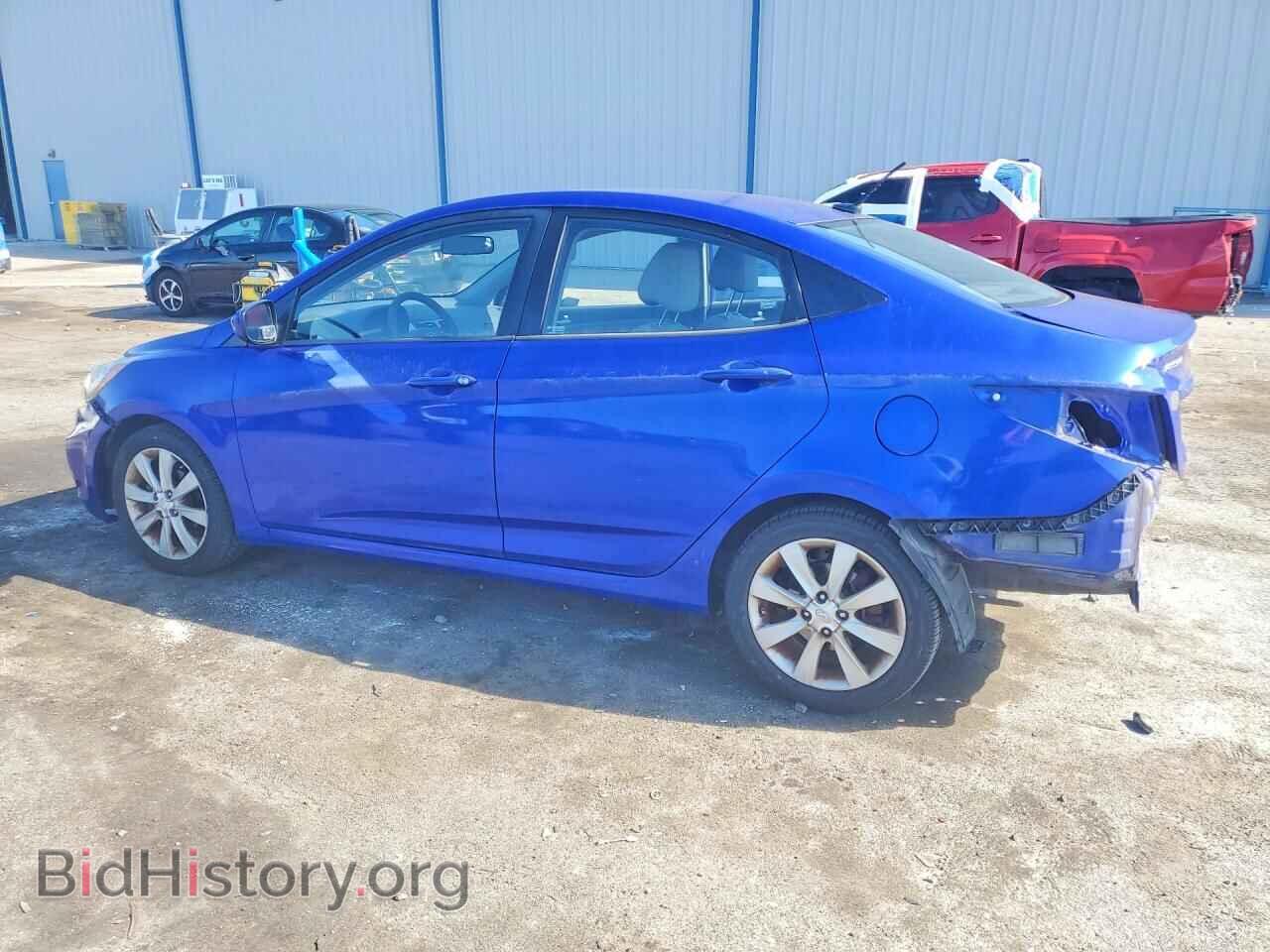 2013 HYUNDAI ACCENT - VIN: KMHCU4AE6DU277605 - Фото 2