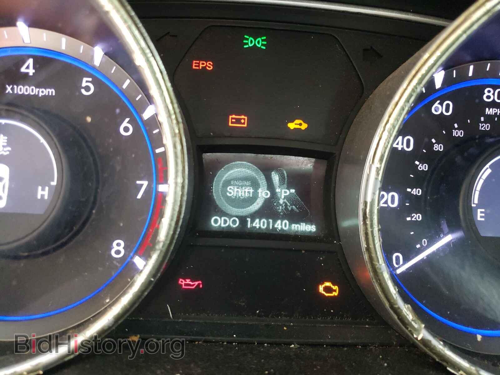 2012 HYUNDAI SONATA - VIN: 5NPEC4AC4CH493671 - Фото 8