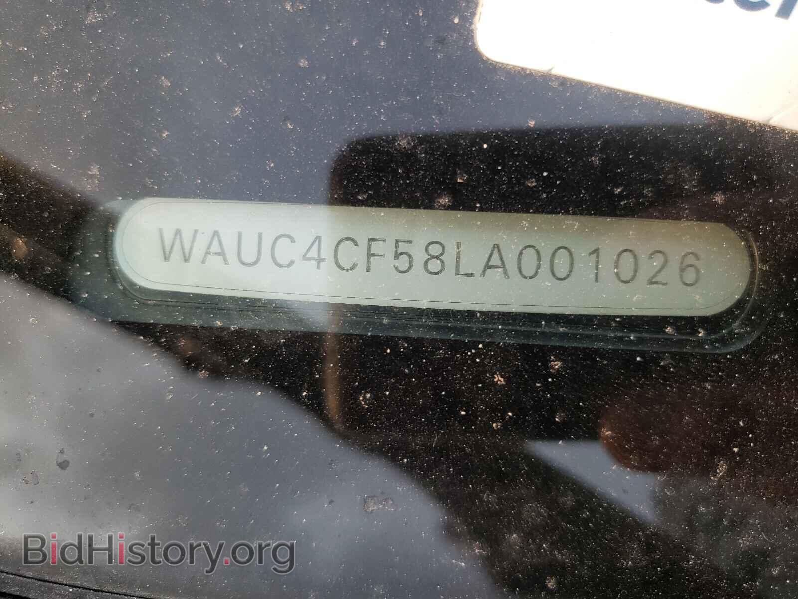 2020 AUDI S5/RS5 - VIN: WAUC4CF58LA001026 - Фото 10