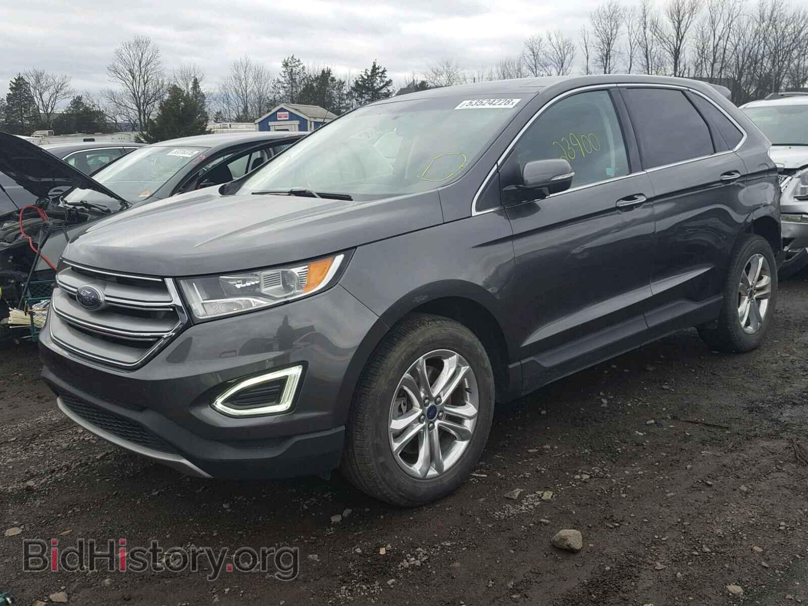 2015 FORD EDGE TITAN - VIN: 2FMTK4K96FBC01611 - Фото 2