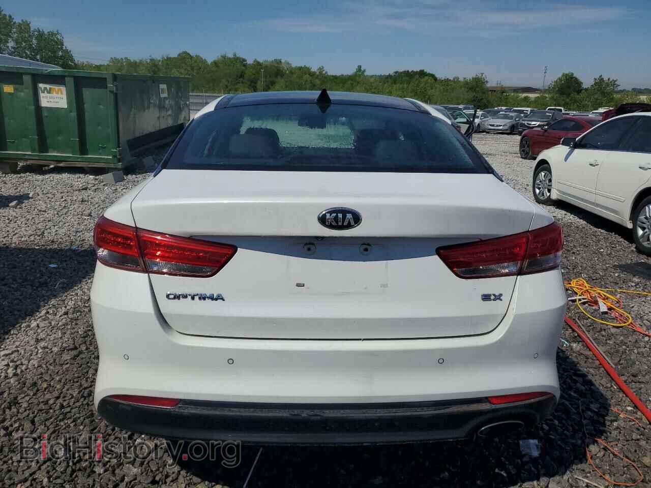2016 KIA OPTIMA - VIN: 5XXGU4L30GG011508 - Фото 6