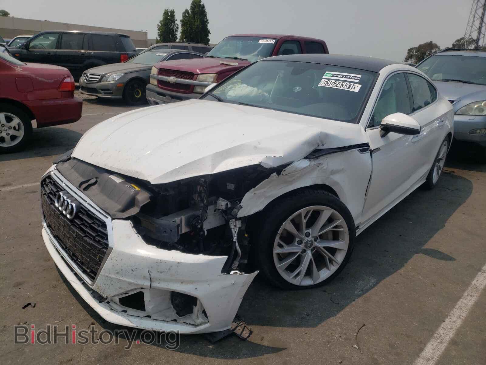 2020 AUDI A5 - VIN: WAUANCF55LA008780 - Фото 2